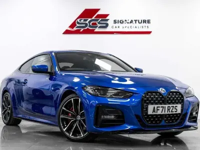 Used BMW 420 M Sport 184 HP (135 kW) 2021 Blue Coupe