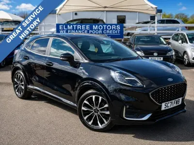 Used Ford Puma ST-Line X 125 HP (91 kW) 2021 Black SUV