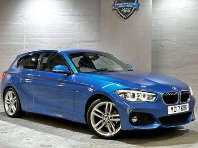 Used BMW 120 M Sport 184 HP (135 kW) 2017 Blue Hatchback
