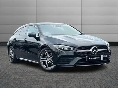 Usado Mercedes CLA220 AMG Line Premium 187 HP (137 kW) 2021 Preto Sedan