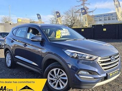 Usado Hyundai Tucson SE 132 HP (97 kW) 2017 Azul SUV