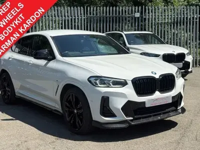 Used BMW X4 M Sport 190 HP (139 kW) 2021 White SUV