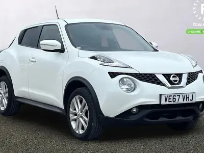 Used Nissan Juke N-Connecta 116 HP (85 kW) 2017 White SUV