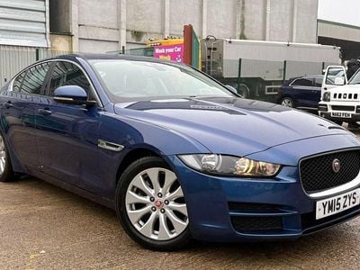 Used Jaguar XE SE 2015 Blue Sedan