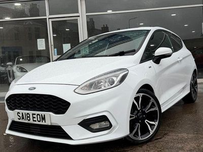 Used Ford Fiesta ST-Line 100 HP (73 kW) 2018 White Hatchback