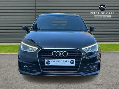 Begagnad Audi A1 S-Line 123 HK (90 kW) 2017 Svart Halvkombi