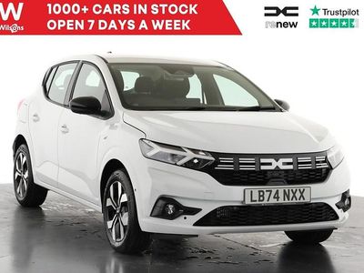 White Used 2024 Dacia Sandero Journey Hatchback | £13,995 (Fair price)