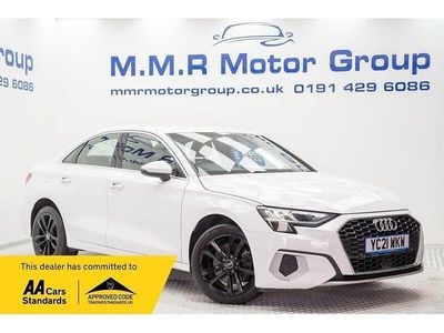 Used Audi A3 Sport 110 HP (80 kW) 2021 White Sedan