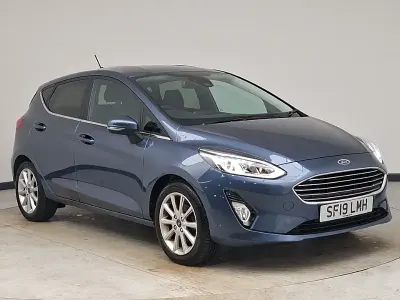 Używany Ford Fiesta Titanium X 125 KM (91 kW) 2019 Niebieski Hatchback