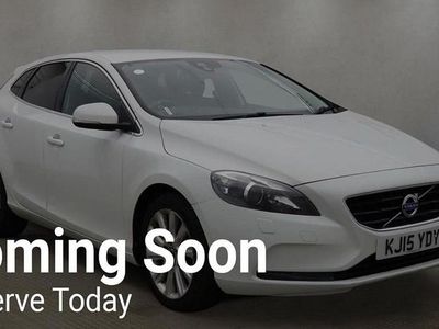 White Used 2015 Volvo V40 SE Lux Hatchback | £6,850 (Good price)