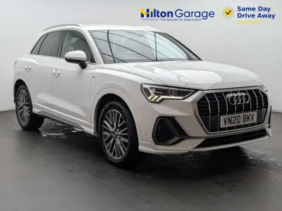 Used Audi Q3 S-Line 150 HP (110 kW) 2020 White SUV