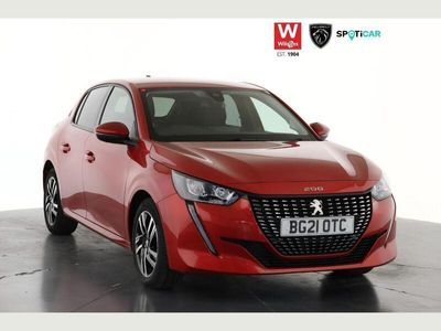 used Peugeot 208 1.2 PURETECH ALLURE EURO 6 (S/S) 5DR PETROL FROM 2021 FROM EPSOM (KT17 1DH) | SPOTICAR