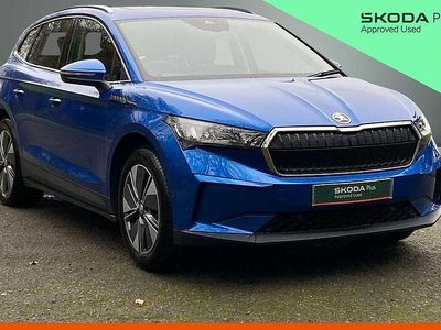 Blue Used 2023 Skoda Enyaq iV ecoSuite SUV | £25,799 (Fair price)