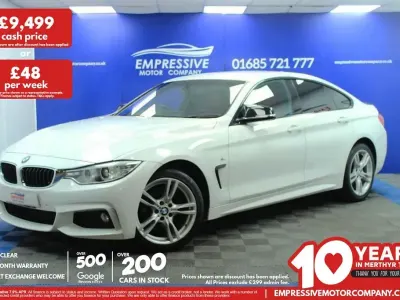 Used BMW 420 Coupé M Sport 190 HP (139 kW) 2016 White Coupe