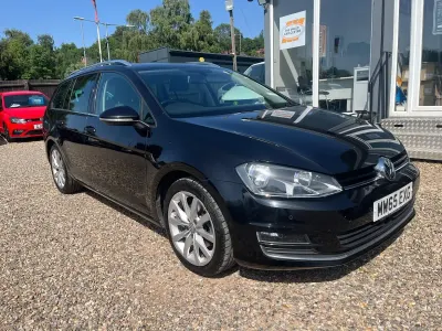 Used VW Golf VII GT 150 HP (110 kW) 2015 Black Estate