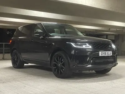 Second-hand Land Rover Range Rover Sport Autobiography Dynamic 306 CP (225 kW) 2018 Negru SUV