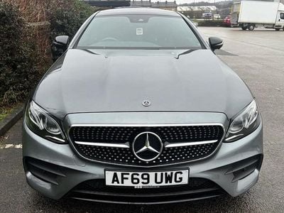 Used Mercedes E350 AMG line 313 HP (230 kW) 2019 Grey Coupe