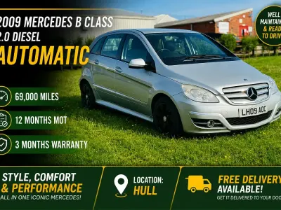 Used Mercedes B180 2009 Silver MPV