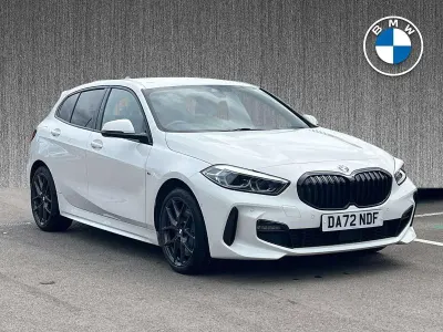 Used BMW 118 M Sport 134 HP (98 kW) 2022 White Hatchback