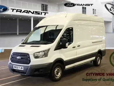 Used Ford Transit 130 HP (95 kW) 2018 White Van
