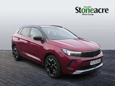 Used Vauxhall Grandland X Ultimate 130 HP (95 kW) 2022 Red SUV