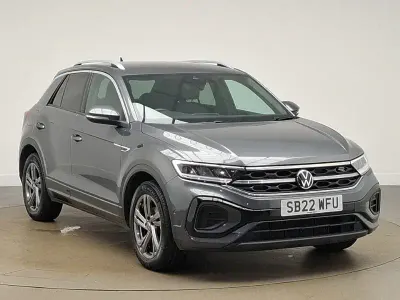 Used VW T-Roc R-line 150 HP (110 kW) 2022 Grey SUV