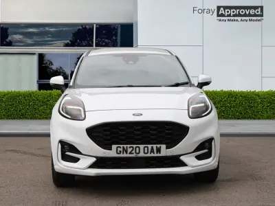 Gebraucht Ford Puma ST-Line X 2020 Weiß SUV