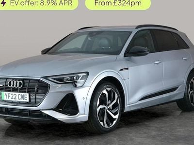 Used Audi e-tron Black Edition 230 kW (313 HP) 2022 Silver SUV