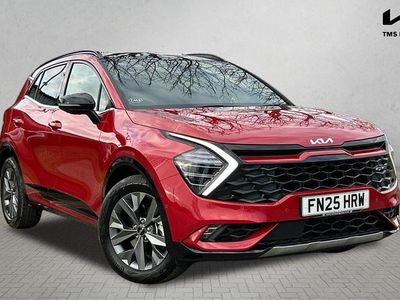 Red Used 2025 Kia Sportage GT-Line S SUV | £30,595 (Good price)