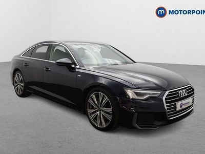 Blue Used 2022 Audi A6 S-Line Sedan | £24,949 (Fair price)