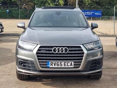Grey Used 2015 Audi Q7 S-Line SUV | £18,990 (Fair price)