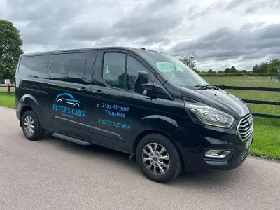 Used Ford Tourneo Titanium 130 HP (95 kW) 2019 Black MPV