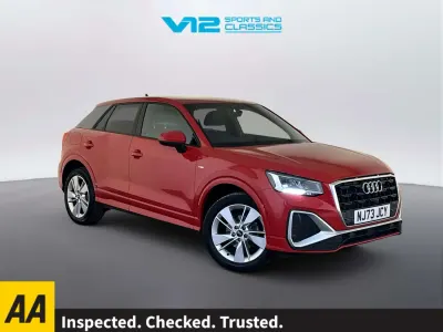 Usado Audi Q2 S-Line 150 CV (110 kW) 2023 Rojo SUV