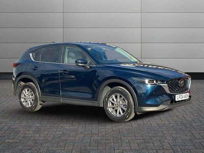 Blue Used 2024 Mazda CX-5 Center-Line SUV | £19,495 (Fair price)