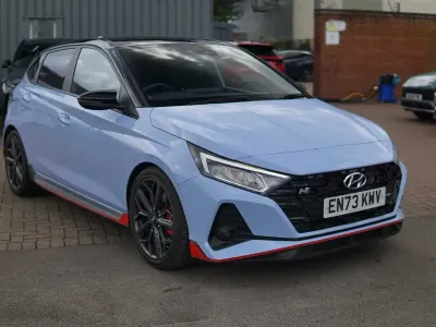 Used Hyundai i20 204 HP (150 kW) 2023 Blue Hatchback