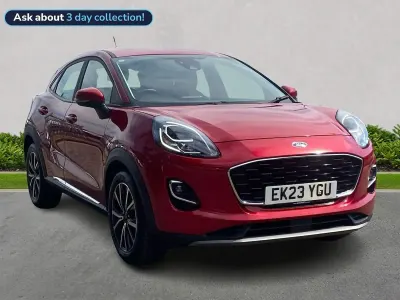 Used Ford Puma Titanium 2023 Red SUV