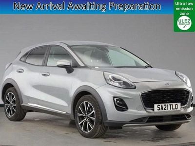 Used Ford Puma Titanium 125 HP (91 kW) 2020 Silver SUV