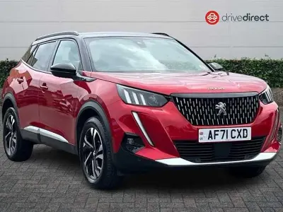 Used Peugeot 2008 GTi 130 HP (95 kW) 2021 Red SUV