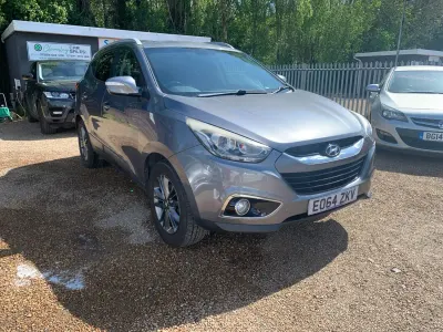 Begagnad Hyundai ix35 SE 2014 Grå SUV