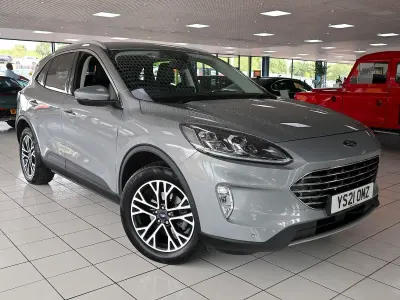 Used Ford Kuga Titanium 150 HP (110 kW) 2021 Silver SUV