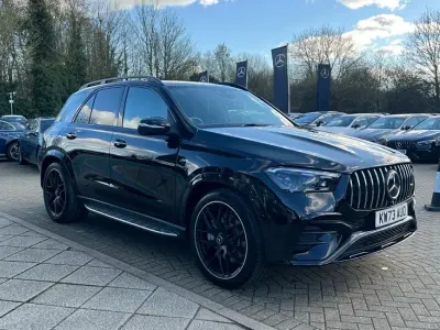 Used Mercedes GLE53 AMG Premium Plus 435 HP (319 kW) 2023 Obsidian black metallic