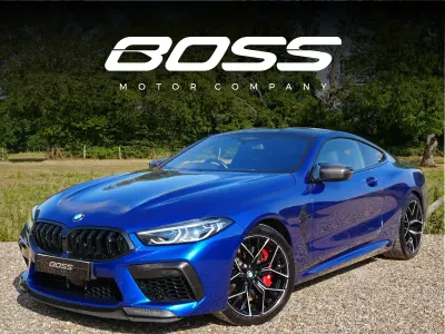 Used BMW M8 Competition Edition 625 HP (459 kW) 2021 Blue Coupe