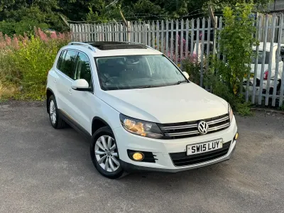 Used VW Tiguan Match 150 HP (110 kW) 2015 White SUV