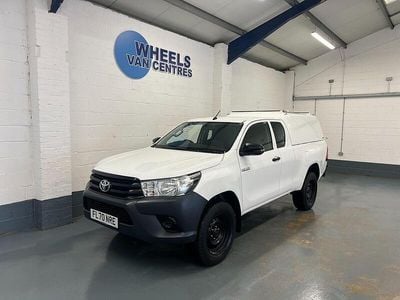 White Used 2020 Toyota HiLux Active Pickup | £18,990 (A bit pricey)