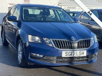 Used Skoda Octavia SE 150 HP (110 kW) 2017 Blue Hatchback