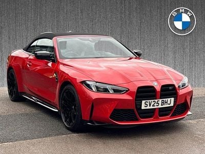 Red Used 2025 BMW M4 Competition Edition Cabriolet | £67,249 (Fair price)