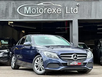 Used Mercedes C200 184 HP (135 kW) 2017 Blue Sedan