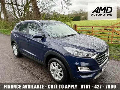 Używany Hyundai Tucson SE 116 KM (85 kW) 2021 Niebieski SUV