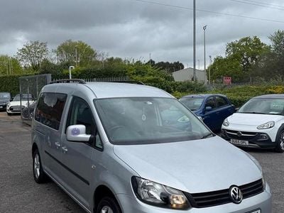 Begagnad VW Caddy Maxi Life Life 2012 Silver Minibuss
