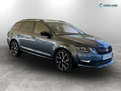 Używany Skoda Octavia SportLine 150 KM (110 kW) 2019 Szary Kombi